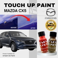 READY STOCK  CAR REPAIR PAINT MAZDA CX5 ORIGINAL COLOR CODE DR TOUCH UP PAINT 10ML