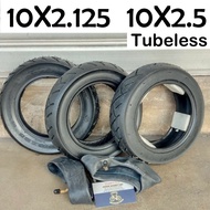 10 Inch 10X2.125 10X2.5 electric scooter tire Tyre Tube e Scooter bike Tayar Elektrik Folding Leisur