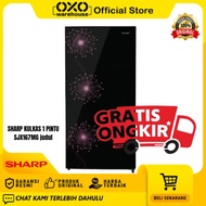 Sharp Kulkas SJX167MG 1 Pintu 133 Liter Low Watt Hemat Listrik Garansi Resmi