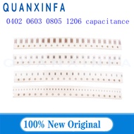 【Bestseller Alert】 50PCS 0402 0603 0805 1206 100NF 1NF 0.1uF 0.47uF 1uF 2.2uF 4.7uF 10uF 22uF 47uF 1