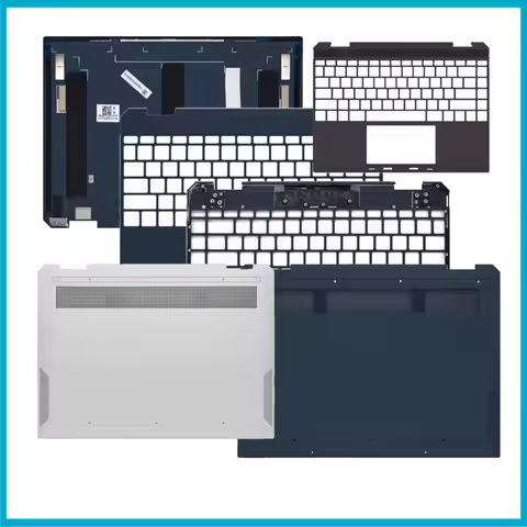 LCD Back Cover Upper Top Cover Palmrest Lower Bottom Case For HP Spectre x360 14-EA TPN-Q250 Laptop 