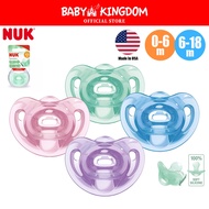 NUK Sensitive Silicone Soother (0-6 months / 6-18 months)