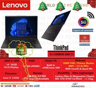 ThinkPad X1 Carbon Gen 11 | 5G e/SIM WWAN |14” 2.8K OLED| i7-1355U | 32GB RAM | Up 2TB SSD | UHD 13th Gen Intel Lenovo