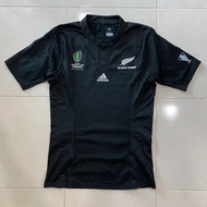[L] Original Adidas New Zealand Black Ferns World Cup Women’s 2017 Home Jersey/ Baju Jersi Ragbi Original