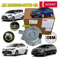 มอเตอร์พัดลม TOYOTA VIOS YARIS ATIV SIENTA 2NR 3NR  ปี 2013-2024 Denso AC268000-8170