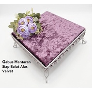 Gabus Hantaran Siap Balut Alas Velvet | Gabus Hantaran Royal Style Eksklusif | Alas Dulang Hantaran