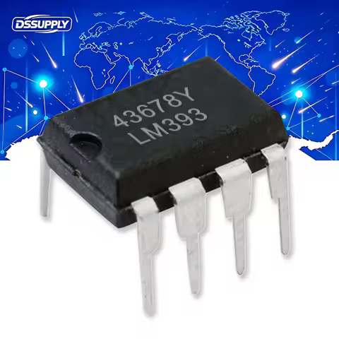 10PCS LM393P LM393 DIP-8 DIP LM 393 DIP Integrated Circuit IC