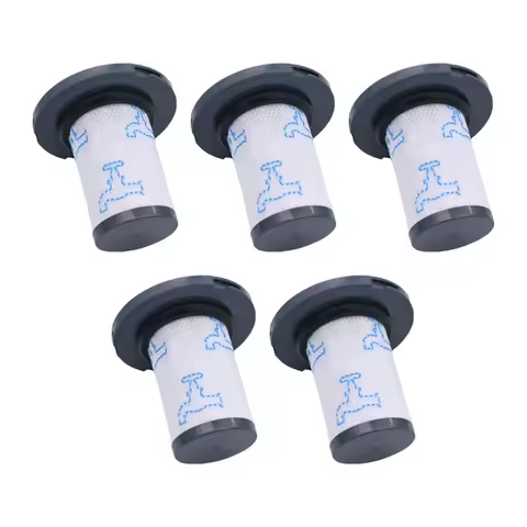 A07G-5Pcs Washable Filter for Rowenta ZR009007 and Tefal X-Force Flex 14.60 11.6 Rod Vacuum Cleaners