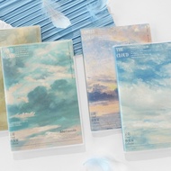 Pandon Stationery Store PD2C CJ2 Rubber Cover A4 Literary ins Style Big Notebook Waterproof Student 