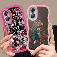 MERAH A-15 CR7 Ronaldo Casing for Xiaomi Redmi A5 poco F7 C71 X7 Pro 5G black red Pink Case