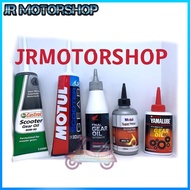 GEAR OIL YAMALUBE 10W-40 100ML /CASTROL SCOOTER GEAR OIL 120ML 80w90/ MOTUL 80W90 120ML 150ML
