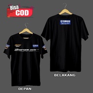 Crew T-ShirtYamaha All New AEROX 155 VVA SAKAZUKI Car Theme Unisex 100%Cotton Tshirt Men Women Baju 