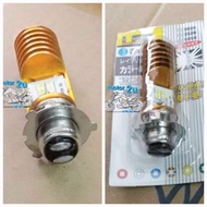 KRISS 110 FL MR1 TXR 150 Panther Head Lamp Bulb LED 3 Leg Kaki Mentol Lampu Depan