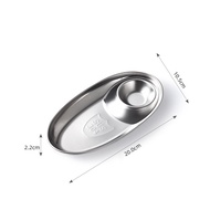 Nampan Saus Ayam Goreng / Piring Penyajian Makanan / Snack Tray Stainless