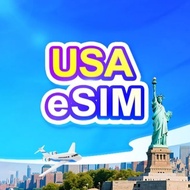【USA + Hawaii eSIM】【United States eSIM】【Max 20GB】【5G】【Hotspot】【Verizon / T-Mobile 】Travel Roaming