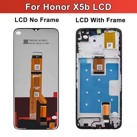 6.56" High Quality For Honor X5B LCD Touch Screen Digitizer Assembly Replacement For Honor GFY-LX2 D