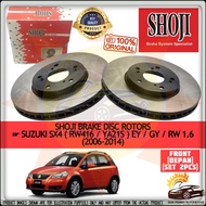 SHOJI STANDARD Suzuki SX4 RW416 / YA21S EY GY RW 1.6 (2006-2014) Brake Disc Rotor FRONT SET