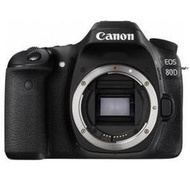 *彩虹公司貨**CANON EOS 80D單機身單眼相機  