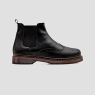 Lvnatica Alvaro Black Gum 39-43 Men's Casual Slip-On Boots for Work, Formal, Office, Invitations