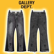 - Chrome Hearts Gallery Flared Cross Patch Pants, GD Flared Jeans