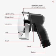 台灣現貨Ftw 手持式電動烤肉串切割機 304 不銹鋼 0-8 毫米土耳其燒烤肉切片機專業鋰切割機  露天市集  全台最