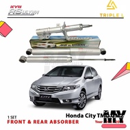 Honda City GM2 TMO  KYB RS Ultra Front  Rear Absorber  333HD27 333HD26 342HD23 KAYABA KYB RS Ultra