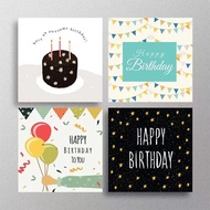 Creative Simple HAPPY BIRTHDAY BIRTHDAY Card THANK YOU THANK YOU Card 9.24