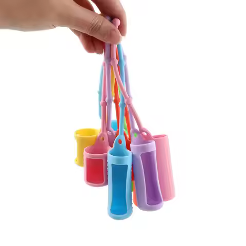 Silicone Travel Outdoor Bottle Case Essential Oil Bottle Roller Bottle Holder Bottle Protective Cove