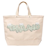 HUMAN MADE X KAWS HOLIDAY TH TOTE BAG