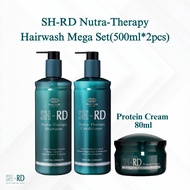SH-RD Nutra-Therapy Hairwash Mega Set 500ml + Protein Cream 80ml | SHRD 蛋白质修护洗润组 超值组 + 蛋白质护发霜 80ml (