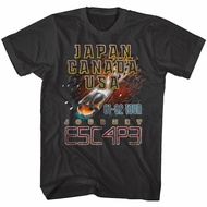 Classic Printed Cotton T-Shirt Journey Esc Album Japan Tour 81 82's Canada USA Live Concert Rock Sty