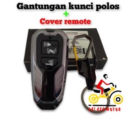 Cover Remote ADV 160 PCX 160 VARIO 160 New Scoopy 2023 ORI Honda & Gantungan Kunci Keyless