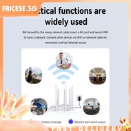 [fricese.sg] 4G Lte Router 300Mbps CPE Modem Unlocked Dual Frequency Repeater Wireless Router