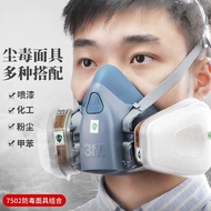 3M7502 Gas Mask Spray Paint Gas Mask