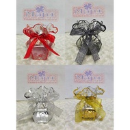 PVC Gift Box With Ribbon/Wedding Door Gift/Goodies Box (10pc/pkt) 50001290