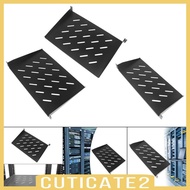 [Cuticate2] Server Rack Shelf Universal Vented Rack Mount Cantilever Tray Network Cabinet Shelf for 