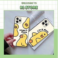 Iphone Case Square Edge TPU DUCK XS MAX / 11 PRO MAX / 12 PRO / 12 PRO MAX / 13 PRO / 13 PRO MAX / 1