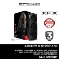 XFX QUICKSILVER AMD RADEON RX 9070 OC GAMING EDITION 16GB GDDR6 GPU / GRAPHIC CARD 3YW