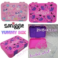 Smiggle Cat Pink Lunch Box/Smiggle Pink Cat Girls Lunch Box/Smiggle Girls Lunch Box