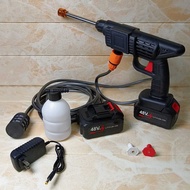 48VF cordless water jet high pressure/ bateri lithium /spray gun with nozzle water/cleaning aircond/