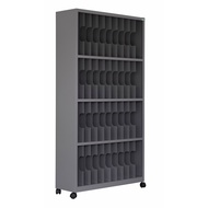 G.House Online ATMOS ตู้เก็บแฟ้ม 4 ชั้น (40ช่อง) ขนาด 91.7x31x175.5 ซม. สีเทา ของแท้