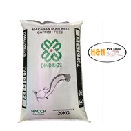 DINDINGS Makanan ikan Keli catfish feed 7901-7902,20kg