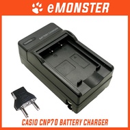 Casio CNP-70 CNP70 NP-70 NP70 Exilim EX-Z19 Z80 Z150 Z155 Z250 Battery Charger
