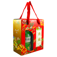 龍源茶品 鑫龍源有機茶園 典藏茗韻杉林溪烏龍茶葉禮盒 大眾口味/老少咸宜  150g  1盒  2罐