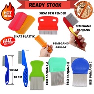 Sikat Sisir Ubat Kutu Rambut Kepala / Head Lice Comb / Flea Comb / Sikat Kutu Kucing / Kelemumur / S