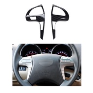 Car Steering Wheel Cover for Toyota Fortuner 2009 2010 2011 2012 2013 2014 2015 Carbon Fiber Frame c