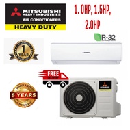 [ FREE SHIPPING WEST MALAYSIA ] Mitsubishi Heavy Industries R32 Non-Inverter CXP Series ( 1.0HP - 2.0HP )