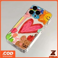 Suitable for Realme Note 60 Note 70 Realme C61 Realme C63 C71 C75S Dopamine Graffiti Heart Shockproo