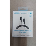 AN.KER 322 USB-C TO USB-C CABLE (6FT/1.8METER) Black