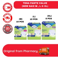 TENA PANTS VALUE ( NEW SAIZ M , L & XL )